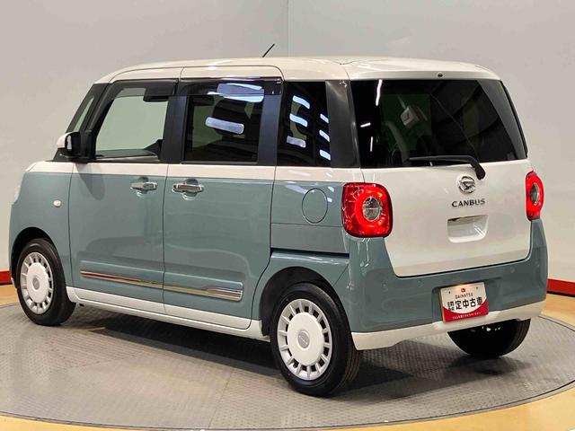 ムーヴキャンバスストライプスＧ後方カメラ　キーフリー　前席シートヒーター　衝突被害軽減システム　左右電動スライドドア　クリアランスソナー　ＬＥＤヘッドライト　オートライト　オートハイビーム（高知県）の中古車