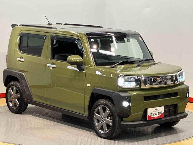 タフトＧターボ７インチナビ　後方カメラ　ＵＳＢ入力端子　Ｂｌｕｅｔｏｏｔｈ接続　ＥＴＣ　前席シートヒーター　キーフリー　衝突被害軽減システム　クリアランスソナー　ＬＥＤヘッドライト　オートライト　オートハイビーム（高知県）の中古車