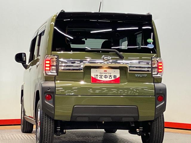 タフトＧターボ７インチナビ　後方カメラ　ＵＳＢ入力端子　Ｂｌｕｅｔｏｏｔｈ接続　ＥＴＣ　前席シートヒーター　キーフリー　衝突被害軽減システム　クリアランスソナー　ＬＥＤヘッドライト　オートライト　オートハイビーム（高知県）の中古車