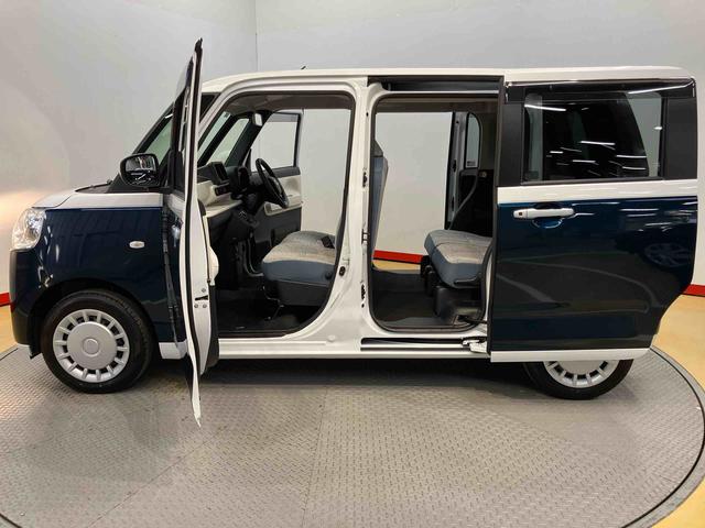 ムーヴキャンバスストライプスＸ衝突被害軽減システム　左右電動スライドドア　クリアランスソナー　オートライト　オートハイビーム　キーフリー（高知県）の中古車