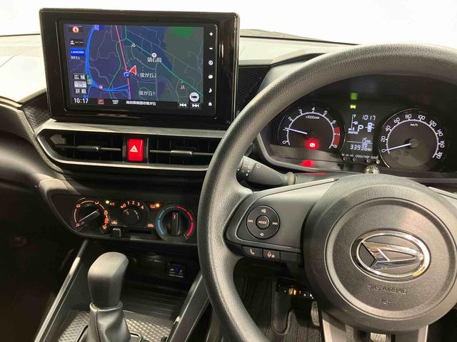 ロッキーＬ９インチナビ　ＵＳＢ入力端子　Ｂｌｕｅｔｏｏｔｈ接続　ドラレコ　後方カメラ　ＥＴＣ　ＬＥＤヘッドライト　オートライト　オートハイビーム　クリアランスソナー　キーフリー　衝突被害軽減システム（高知県）の中古車