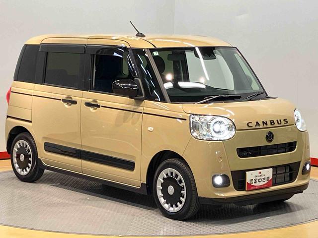 ムーヴキャンバスセオリーＧ　アナザースタイルビターディスプレイオーディオ　ＵＳＢ入力端子　Ｂｌｕｅｔｏｏｔｈ接続　ＨＤＭＩ入力端子　全方位カメラ　前席シートヒーター　左右電動スライドドア　衝突被害軽減システム　クリアランスソナー　ＬＥＤヘッドライト（高知県）の中古車