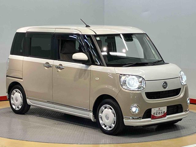 ムーヴキャンバスＧメイクアップＶＳ　ＳＡIII７インチナビ　全方位カメラ　ＵＳＢ入力端子　Ｂｌｕｅｔｏｏｔｈ接続　キーフリー　運転席シートヒーター　衝突被害軽減システム　左右電動スライドドア　ＬＥＤヘッドライト　オートライト　オートハイビーム（高知県）の中古車