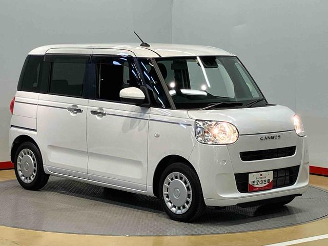 ムーヴキャンバスセオリーＸ７インチナビ　後方カメラ　ＵＳＢ入力端子　Ｂｌｕｅｔｏｏｔｈ接続　キーフリー　衝突被害軽減システム　左右電動スライドドア　クリアランスソナー　オートライト　オートハイビーム（高知県）の中古車