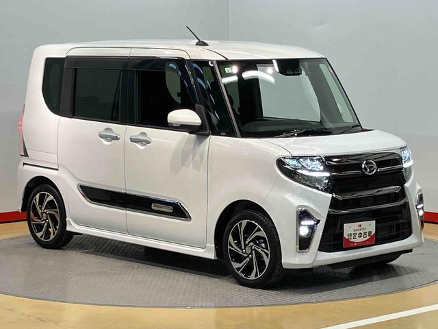 タントカスタムＲＳスタイルセレクション９インチナビ　ドラレコ　後方カメラ　ＵＳＢ入力端子　Ｂｌｕｅｔｏｏｔｈ接続　ＥＴＣ　前席シートヒーター　キーフリー　衝突被害軽減システム　左右電動スライドドア　クリアランスソナー　ＬＥＤヘッドライト（高知県）の中古車