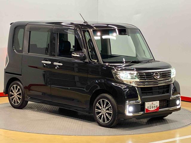 タントカスタムＸ　トップエディションＳＡIII７インチナビ　ドラレコ　後方カメラ　キーフリー　運転席シートヒーター　衝突被害軽減システム　左側電動スライドドア　オートライト　オートハイビーム（高知県）の中古車