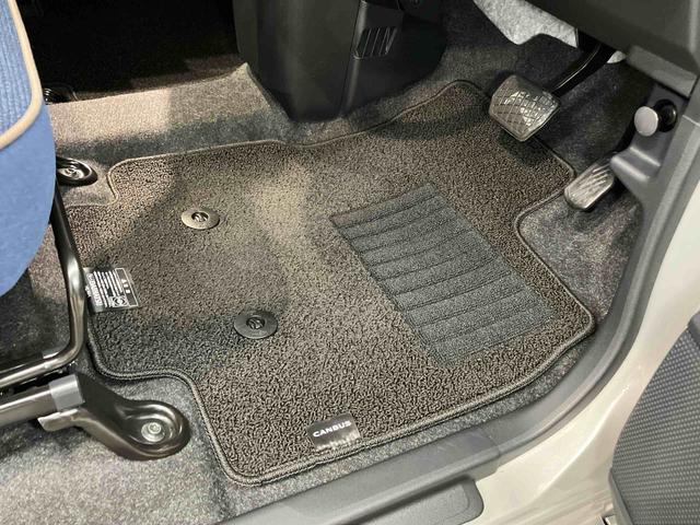 ムーヴキャンバスセオリーＧターボ　ｅｃｏ　ＩＤＬＥ非装着車後方カメラ　前席シートヒーター　キーフリー　衝突被害軽減システム　左右電動スライドドア　クリアランスソナー　ＬＥＤヘッドライト　オートライト　オートハイビーム（高知県）の中古車