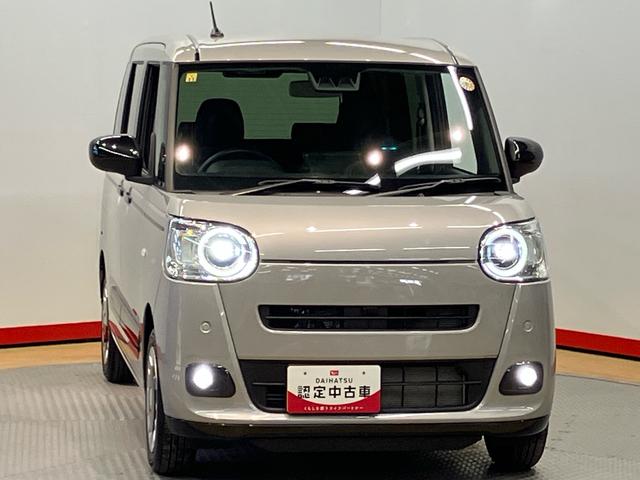 ムーヴキャンバスセオリーＧターボ　ｅｃｏ　ＩＤＬＥ非装着車後方カメラ　前席シートヒーター　キーフリー　衝突被害軽減システム　左右電動スライドドア　クリアランスソナー　ＬＥＤヘッドライト　オートライト　オートハイビーム（高知県）の中古車