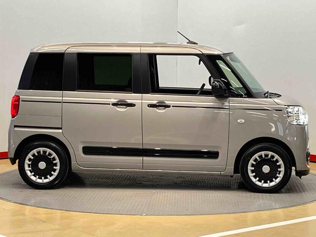 ムーヴキャンバスセオリーＧターボ　ｅｃｏ　ＩＤＬＥ非装着車後方カメラ　前席シートヒーター　キーフリー　衝突被害軽減システム　左右電動スライドドア　クリアランスソナー　ＬＥＤヘッドライト　オートライト　オートハイビーム（高知県）の中古車