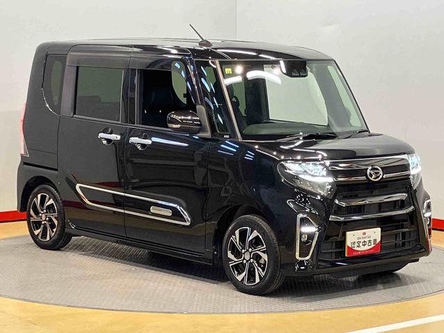 タントカスタムＸスタイルセレクション７インチナビ　ドラレコ　後方カメラ　ＵＳＢ入力端子　Ｂｌｕｅｔｏｏｔｈ接続　ＥＴＣ　前席シートヒーター　キーフリー　衝突被害軽減システム　左右電動スライドドア　クリアランスソナー　ＬＥＤヘッドライト（高知県）の中古車