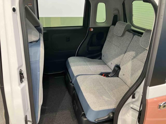 ムーヴキャンバスストライプスＧ後方カメラ　キーフリー　前席シートヒーター　衝突被害軽減システム　左右電動スライドドア　クリアランスソナー　ＬＥＤヘッドライト　オートライト　オートハイビーム（高知県）の中古車