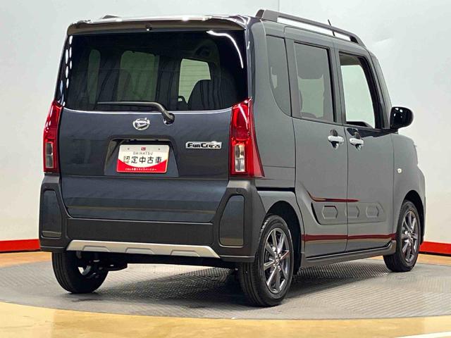 タントファンクロスディスプレイオーディオ　後方カメラ　ＵＳＢ入力端子　Ｂｌｕｅｔｏｏｔｈ接続　ＨＤＭＩ入力端子　前席シートヒーター　キーフリー　衝突被害軽減システム　左右電動スライドドア　クリアランスソナー（高知県）の中古車