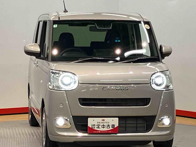 ムーヴキャンバスセオリーＧ全方位カメラ　前席シートヒーター　キーフリー　衝突被害軽減システム　左右電動スライドドア　クリアランスソナー　ＬＥＤヘッドライト　オートライト　オートハイビーム（高知県）の中古車