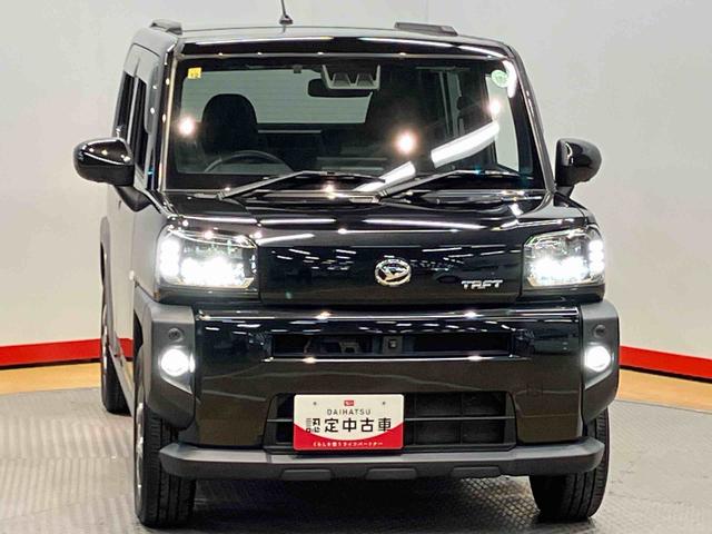 タフトＧターボディスプレイオーディオ　全方位カメラ　ＵＳＢ入力端子　Ｂｌｕｅｔｏｏｔｈ接続　ＥＴＣ　前席シートヒーター　キーフリー　衝突被害軽減システム　クリアランスソナー　ＬＥＤヘッドライト　オートライト（高知県）の中古車