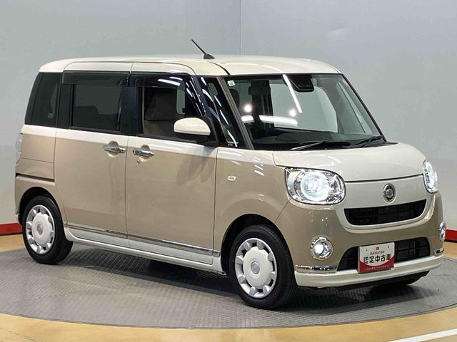 ムーヴキャンバスＧメイクアップＶＳ　ＳＡIII７インチナビ　全方位カメラ　ドラレコ　Ｂｌｕｅｔｏｏｔｈ接続　ＵＳＢ入力端子　運転席シートヒーター　キーフリー　衝突被害軽減システム　左右電動スライドドア　ＬＥＤヘッドライト　オートハイビーム（高知県）の中古車