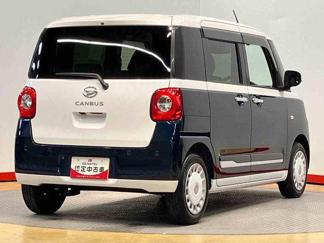 ムーヴキャンバスストライプスＧ全方位カメラ　前席シートヒーター　キーフリー　衝突被害軽減システム　左右電動スライドドア　ＬＥＤヘッドライト　オートハイビーム　オートライト　クリアランスソナー（高知県）の中古車