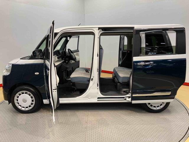 ムーヴキャンバスストライプスＧ全方位カメラ　前席シートヒーター　キーフリー　衝突被害軽減システム　左右電動スライドドア　ＬＥＤヘッドライト　オートハイビーム　オートライト　クリアランスソナー（高知県）の中古車