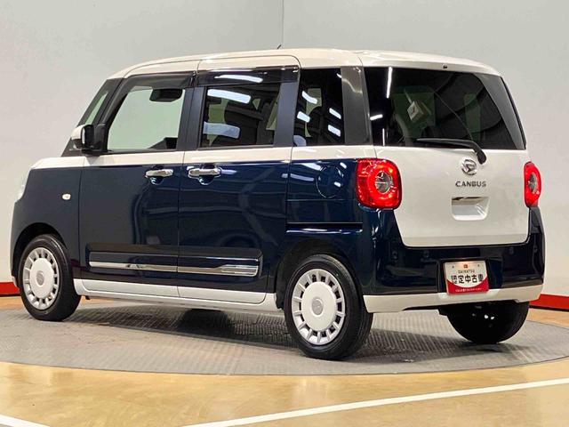 ムーヴキャンバスストライプスＧ全方位カメラ　前席シートヒーター　キーフリー　衝突被害軽減システム　左右電動スライドドア　ＬＥＤヘッドライト　オートハイビーム　オートライト　クリアランスソナー（高知県）の中古車