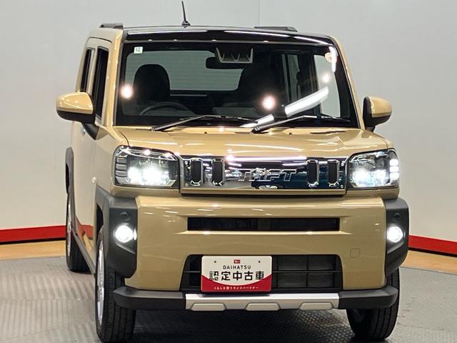 タフトＧ　クロムベンチャー後方カメラ　前席シートヒーター　アダプティブクルーズコントロール　キーフリー　衝突被害軽減システム　ＬＥＤヘッドライト　クリアランスソナー　オートライト　オートハイビーム（高知県）の中古車