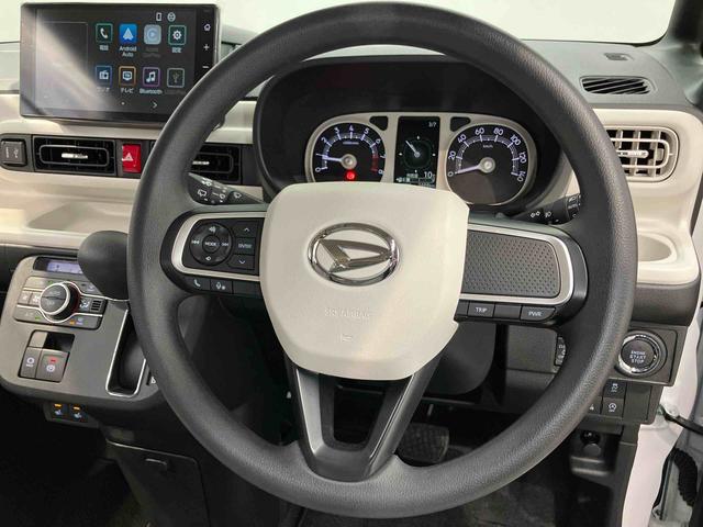 ムーヴキャンバスストライプスＧディスプレイオーディオ　後方カメラ　ＵＳＢ入力端子　Ｂｌｕｅｔｏｏｔｈ接続　ＨＤＭＩ入力端子　前席シートヒーター　キーフリー　衝突被害軽減システム　左右電動スライドドア　クリアランスソナー（高知県）の中古車