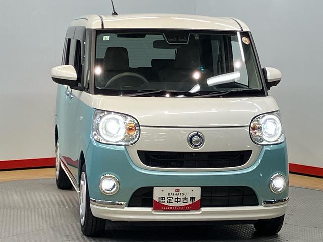 ムーヴキャンバスＧメイクアップＶＳ　ＳＡIII８インチナビ　ドラレコ　全方位カメラ　ＵＳＢ入力端子　Ｂｌｕｅｔｏｏｔｈ接続　ＨＤＭＩ入力端子　運転席シートヒーター　キーフリー　衝突被害軽減システム　左右電動スライドドア　ＬＥＤヘッドライト（高知県）の中古車