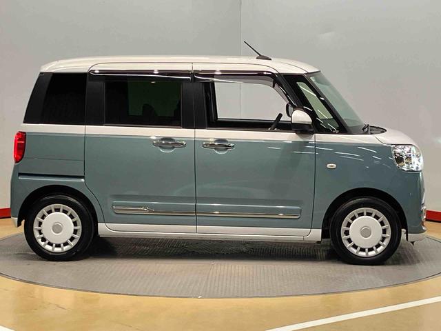 ムーヴキャンバスストライプスＧ後方カメラ　シートヒーター　キーフリー　衝突被害軽減システム　左右電動スライド　ＬＥＤヘッドライト　オートハイビーム　オートライト　クリアランスソナー（高知県）の中古車