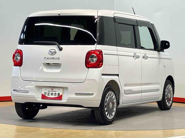 ムーヴキャンバスセオリーＧ後方カメラ　シートヒーター　キーフリー　衝突被害軽減システム　左右電動スライド　ＬＥＤヘッドライト　オートハイビーム　オートライト　クリアランスソナー（高知県）の中古車