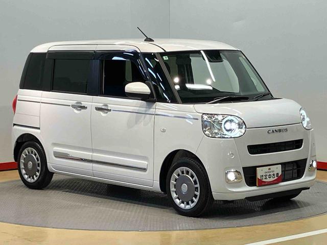 ムーヴキャンバスセオリーＧ後方カメラ　シートヒーター　キーフリー　衝突被害軽減システム　左右電動スライド　ＬＥＤヘッドライト　オートハイビーム　オートライト　クリアランスソナー（高知県）の中古車