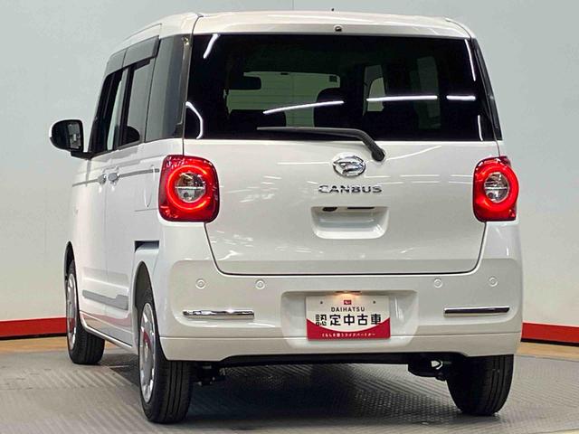 ムーヴキャンバスセオリーＧ後方カメラ　シートヒーター　キーフリー　衝突被害軽減システム　左右電動スライド　ＬＥＤヘッドライト　オートハイビーム　オートライト　クリアランスソナー（高知県）の中古車