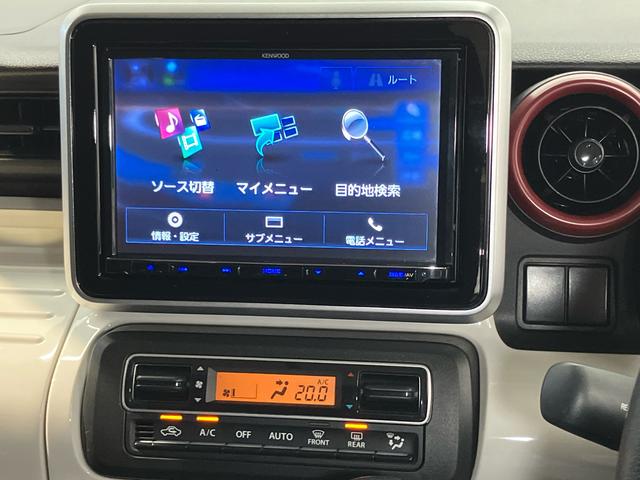 スペーシアハイブリッドＸ８インチナビ　ＥＴＣ　Ｂｌｕｅｔｏｏｔｈ接続　ＵＳＢ入力端子　運転席側シートヒーター　キーフリー　衝突被害軽減システム　　左右電動スライド　オートハイビーム　オートライト　クリアランスソナー（高知県）の中古車