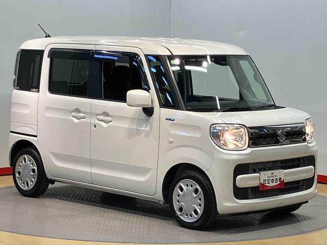 スペーシアハイブリッドＸ８インチナビ　ＥＴＣ　Ｂｌｕｅｔｏｏｔｈ接続　ＵＳＢ入力端子　運転席側シートヒーター　キーフリー　衝突被害軽減システム　　左右電動スライド　オートハイビーム　オートライト　クリアランスソナー（高知県）の中古車