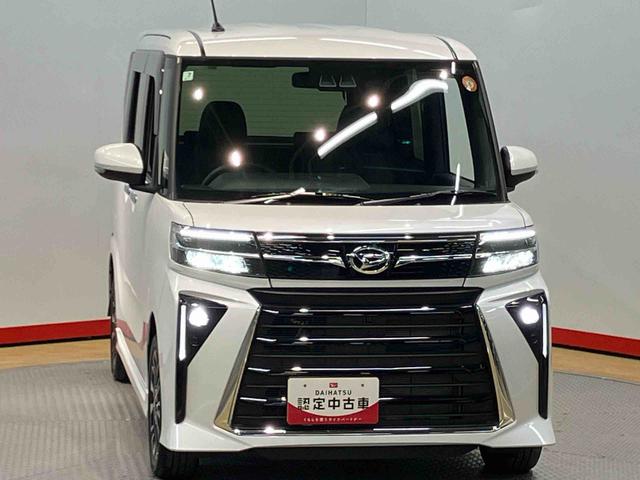 タントカスタムＲＳ後方カメラ　前席シートヒーター　キーフリー　衝突被害軽減システム　左右電動スライドドア　クリアランスソナー　ＬＥＤヘッドライト　オートライト　オートハイビーム（高知県）の中古車