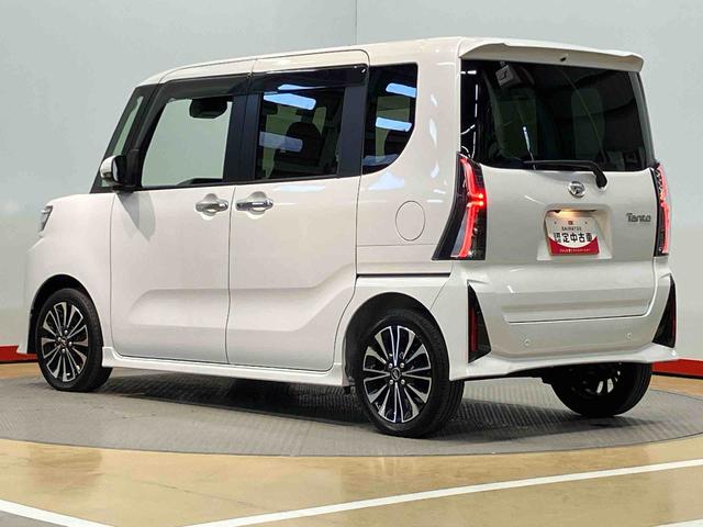 タントカスタムＲＳ後方カメラ　前席シートヒーター　キーフリー　衝突被害軽減システム　左右電動スライドドア　クリアランスソナー　ＬＥＤヘッドライト　オートライト　オートハイビーム（高知県）の中古車