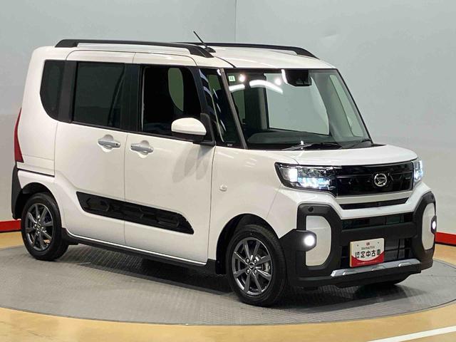 タントファンクロス全方位カメラ　ディスプレイオーディオ　Ｂｌｕｅｔｏｏｔｈ接続　ＵＳＢ入力端子　ＨＤＭＩ入力端子　シートヒーター　キーフリー　衝突被害軽減システム　左右電動スライド　ＬＥＤヘッドライト　オートハイビーム（高知県）の中古車