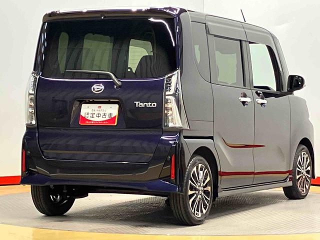 タントカスタムＲＳ後方カメラ　シートヒーター　キーフリー　衝突被害軽減システム　左右電動スライド　ＬＥＤヘッドライト　オートハイビーム　オートライト　クリアランスソナー（高知県）の中古車