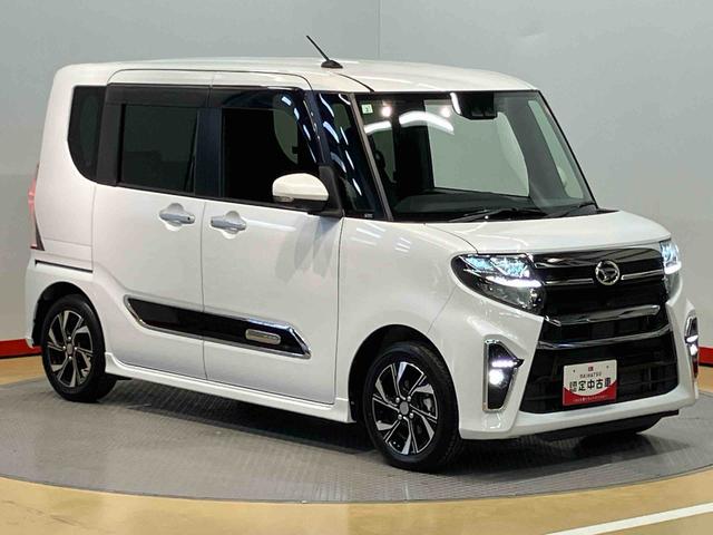 タントカスタムＸスタイルセレクション７インチナビ　Ｂｌｕｅｔｏｏｔｈ接続　ＵＳＢ入力端子　ドラレコ　全方位カメラ　前席シートヒーター　ＬＥＤヘッドライト　オートライト　オートハイビーム　クリアランスソナー　衝突被害軽減システム（高知県）の中古車