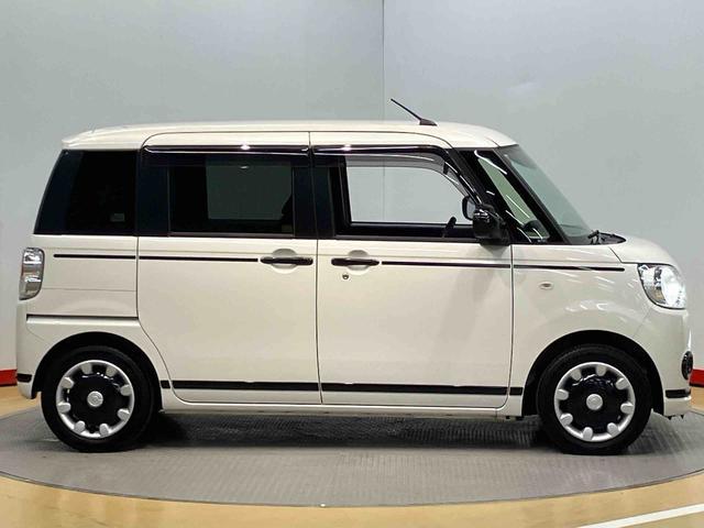 ムーヴキャンバスＧブラックアクセントＶＳ　ＳＡIII８インチナビ　ドラレコ　全方位カメラ　ＵＳＢ入力端子　Ｂｌｕｅｔｏｏｔｈ接続　ＨＤＭＩ入力端子　ＥＴＣ　運転席シートヒーター　キーフリー　衝突被害軽減システム　左右電動スライドドア　ＬＥＤヘッドライト（高知県）の中古車