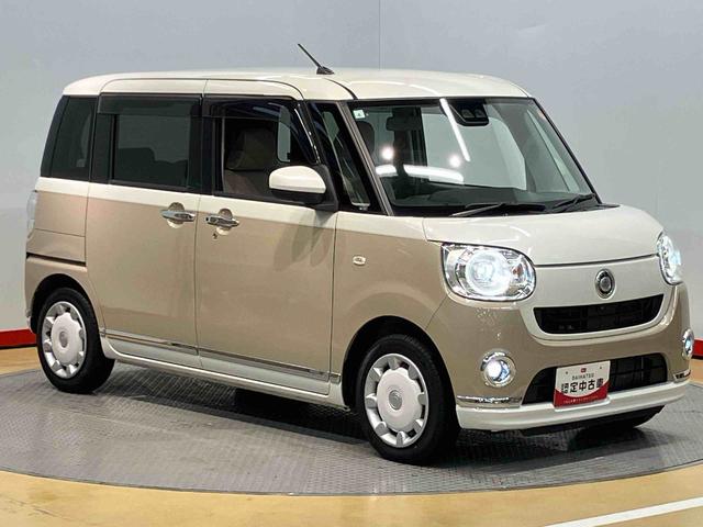 ムーヴキャンバスＧメイクアップＶＳ　ＳＡIII８インチナビ　全方位カメラ　ＵＳＢ入力端子　Ｂｌｕｅｔｏｏｔｈ接続　ＨＤＭＩ入力端子　運転席シートヒーター　キーフリー　衝突被害軽減システム　左右電動スライドドア　ＬＥＤヘッドライト　オートライト（高知県）の中古車