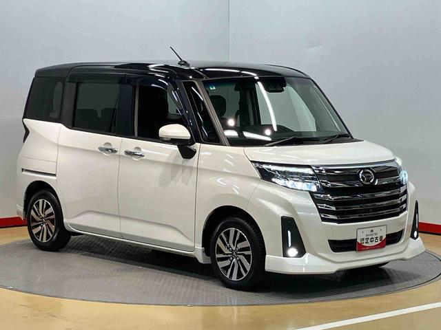 トールカスタムＧ７インチナビ　ドラレコ　全方位カメラ　ＵＳＢ入力端子　Ｂｌｕｅｔｏｏｔｈ接続　ＥＴＣ　キーフリー　衝突被害軽減システム　左右電動スライドドア　クリアランスソナー　ＬＥＤヘッドライト　オートライト（高知県）の中古車