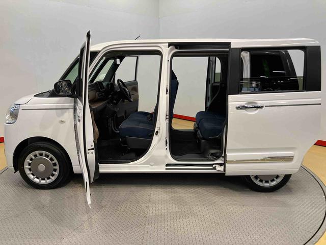 ムーヴキャンバスセオリーＧ後方カメラ　シートヒーター　キーフリー　衝突被害軽減システム　左右電動スライド　ＬＥＤヘッドライト　オートハイビーム　オートライト　クリアランスソナー（高知県）の中古車