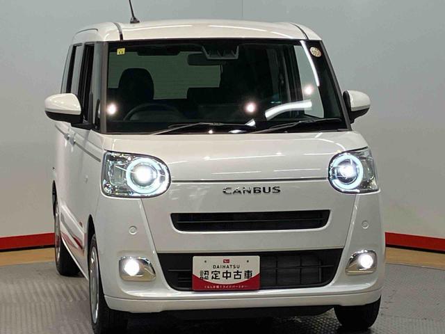 ムーヴキャンバスセオリーＧ後方カメラ　シートヒーター　キーフリー　衝突被害軽減システム　左右電動スライド　ＬＥＤヘッドライト　オートハイビーム　オートライト　クリアランスソナー（高知県）の中古車