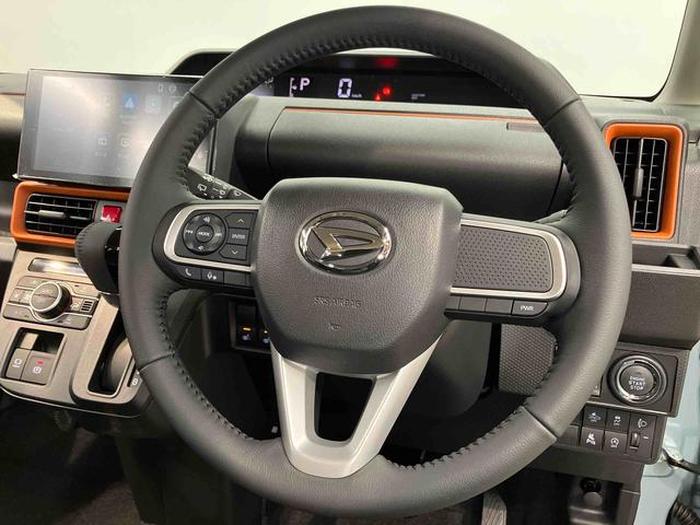 タントファンクロスターボディスプレイオーディオ　後方カメラ　Ｂｌｕｅｔｏｏｔｈ接続　ＵＳＢ入力端子　ＨＤＭＩ入力端子　シートヒーター　キーフリー　衝突被害軽減システム　左右電動スライドドア　ＬＥＤヘッドライト　オートライト（高知県）の中古車