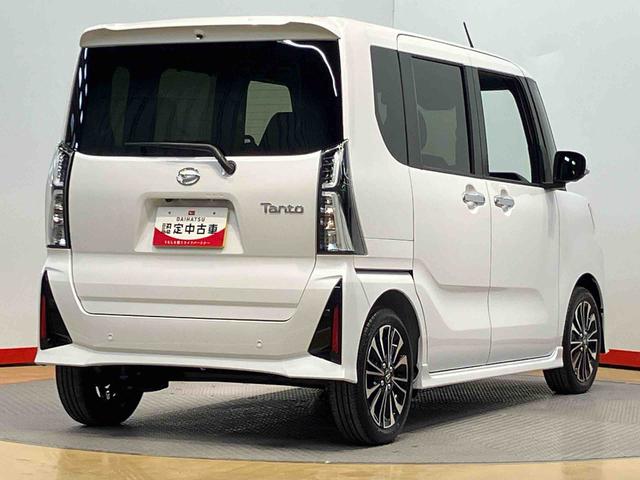 タントカスタムＲＳ全方位カメラ　シートヒーター　キーフリー　衝突被害軽減システム　左右電動スライドドア　ＬＥＤヘッドライト　オートハイビーム　オートライト　クリアランスソナー（高知県）の中古車