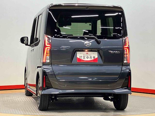 タントカスタムＸ　ｅｃｏＩＤＬＥ非装着車後方カメラ　シートヒーター　キーフリー　衝突被害軽減システム　左右電動スライドドア　ＬＥＤヘッドライト　オートハイビーム　オートライト　クリアランスソナー（高知県）の中古車