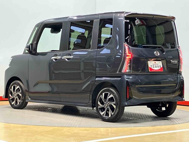 タントカスタムＸ　ｅｃｏＩＤＬＥ非装着車後方カメラ　シートヒーター　キーフリー　衝突被害軽減システム　左右電動スライドドア　ＬＥＤヘッドライト　オートハイビーム　オートライト　クリアランスソナー（高知県）の中古車