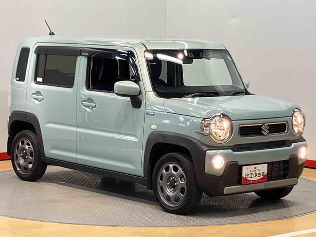 ハスラーハイブリッドＧターボ　４ＷＤ８インチナビ　ドラレコ　後方カメラ　ＵＳＢ入力端子　Ｂｌｕｅｔｏｏｔｈ接続　ＥＴＣ　前席シートヒーター　キーフリー　衝突被害軽減システム　クリアランスソナー　オートライト　オートハイビーム（高知県）の中古車