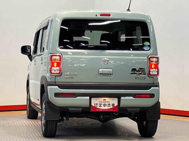 ハスラーハイブリッドＧターボ　４ＷＤ８インチナビ　ドラレコ　後方カメラ　ＵＳＢ入力端子　Ｂｌｕｅｔｏｏｔｈ接続　ＥＴＣ　前席シートヒーター　キーフリー　衝突被害軽減システム　クリアランスソナー　オートライト　オートハイビーム（高知県）の中古車