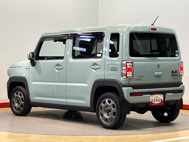 ハスラーハイブリッドＧターボ　４ＷＤ８インチナビ　ドラレコ　後方カメラ　ＵＳＢ入力端子　Ｂｌｕｅｔｏｏｔｈ接続　ＥＴＣ　前席シートヒーター　キーフリー　衝突被害軽減システム　クリアランスソナー　オートライト　オートハイビーム（高知県）の中古車