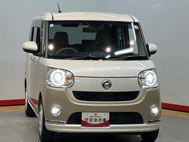 ムーヴキャンバスＧメイクアップＶＳ　ＳＡIII７インチナビ　ドラレコ　全方位カメラ　ＵＳＢ入力端子　Ｂｌｕｅｔｏｏｔｈ接続　ＥＴＣ　運転席シートヒーター　キーフリー　衝突被害軽減システム　左右電動スライドドア　ＬＥＤヘッドライト　オートライト（高知県）の中古車