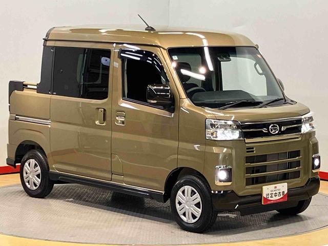 アトレーアトレーデッキバン　４ＷＤ衝突被害軽減システム　左右電動スライドドア　クリアランスソナー　ＬＥＤヘッドライト　オートライト　オートハイビーム　キーフリー（高知県）の中古車